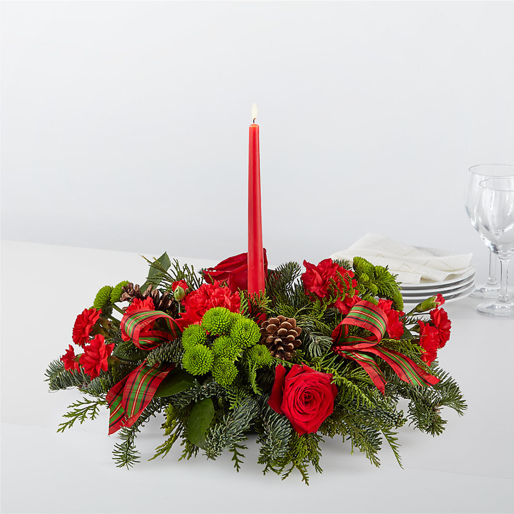 By the Candlelight Centerpiece – FLOWER'S SAGE, Doral FL