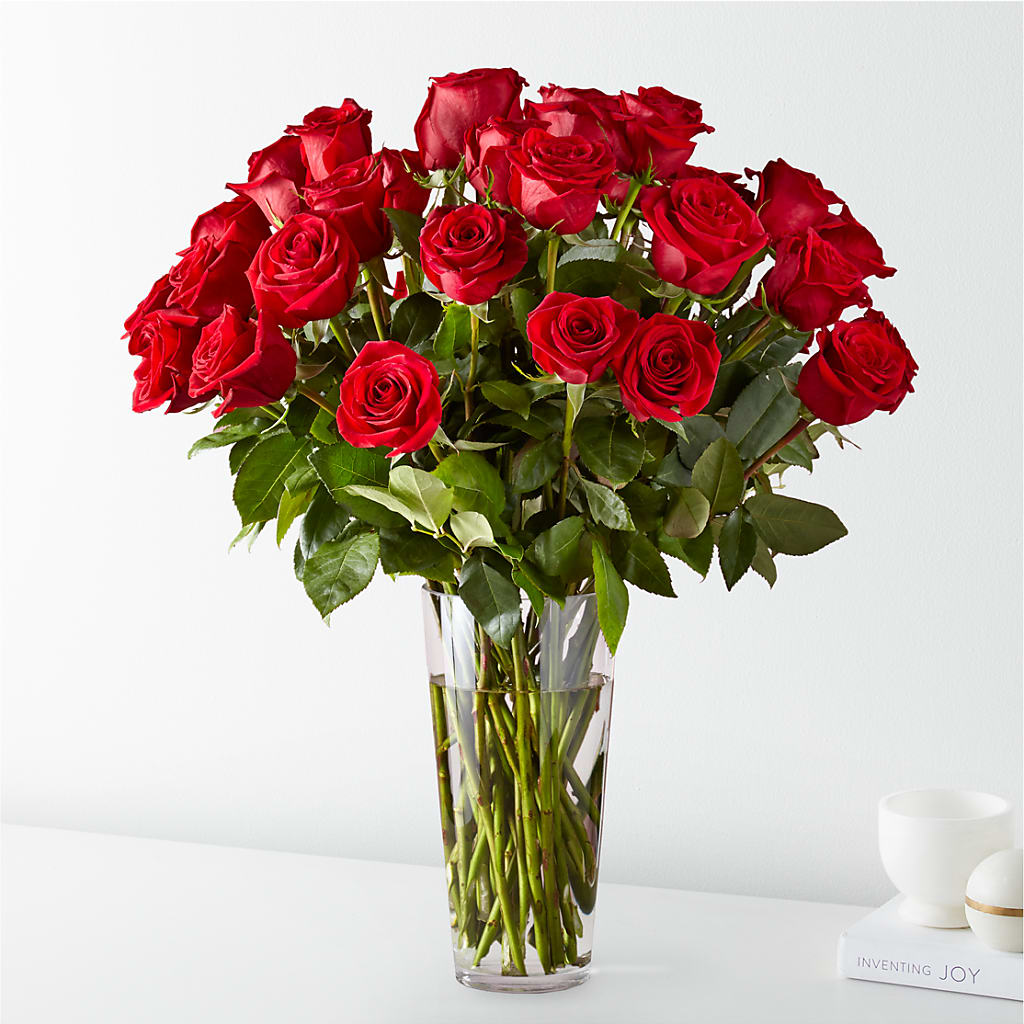 Long Stem Red Rose Bouquet – FLOWER'S SAGE, Doral FL