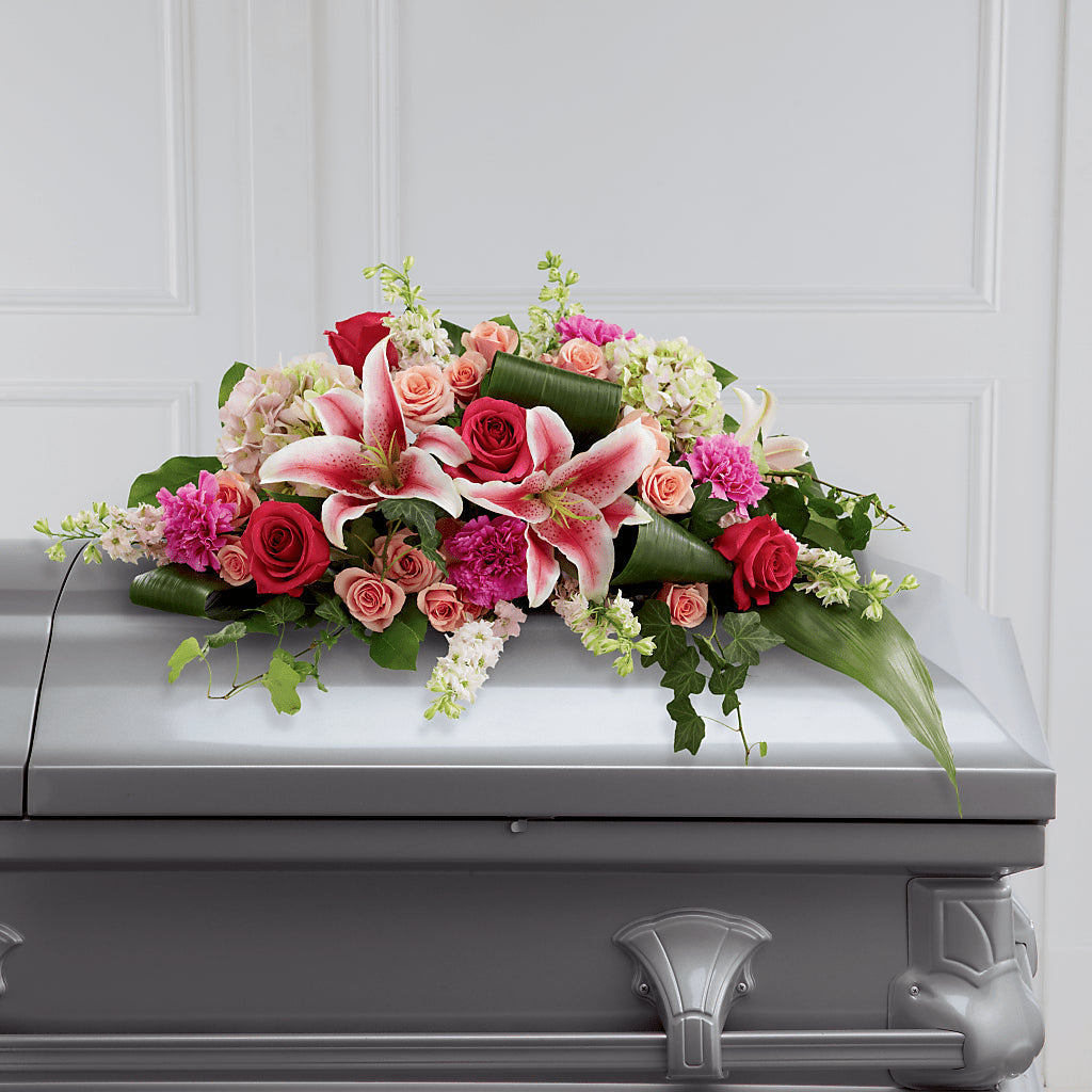 Splendid Grace Casket Spray – FLOWER'S SAGE, Doral FL