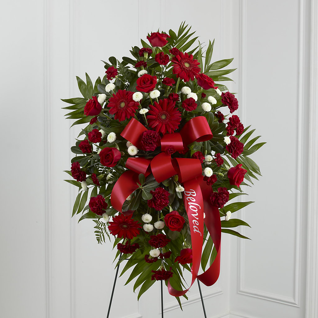 Treasured Memories Standing Spray – FLOWER'S SAGE, Doral FL