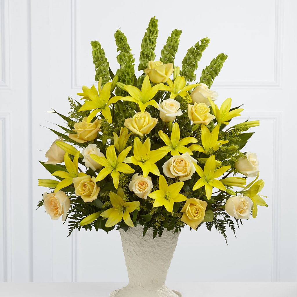 Golden Memories Arrangement – FLOWER'S SAGE, Doral FL
