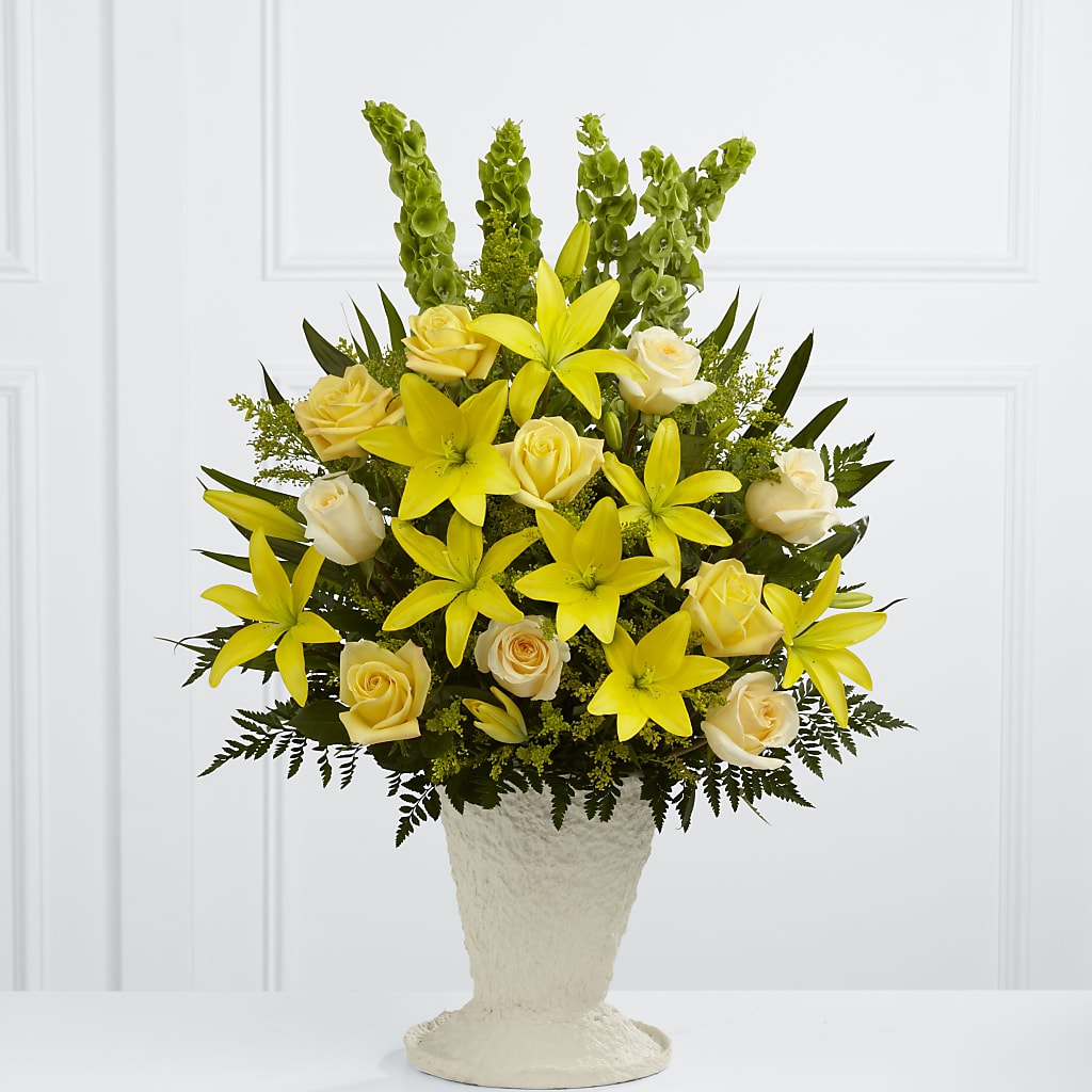 Golden Memories Arrangement – FLOWER'S SAGE, Doral FL