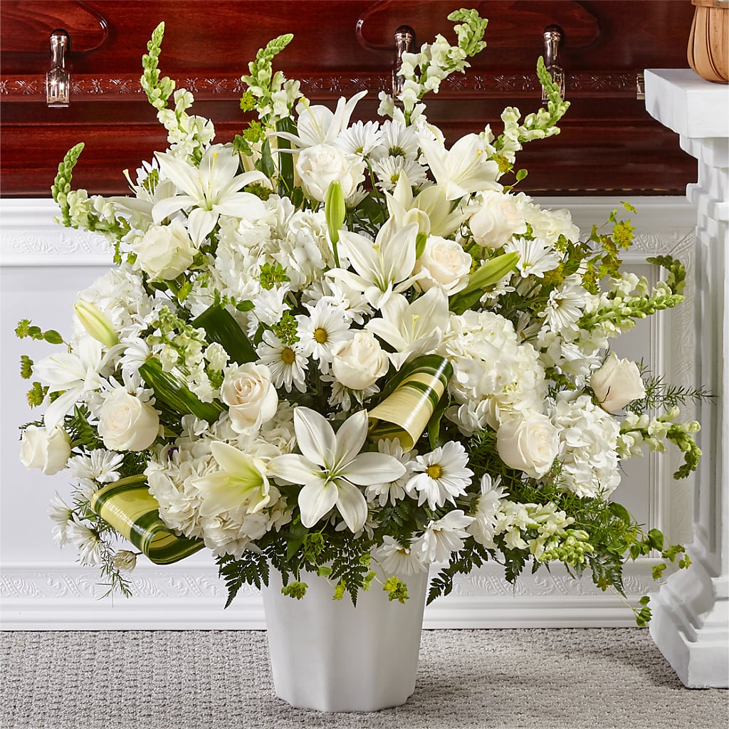 Thoughts of Tranquility Floor Basket – FLOWER'S SAGE, Doral FL