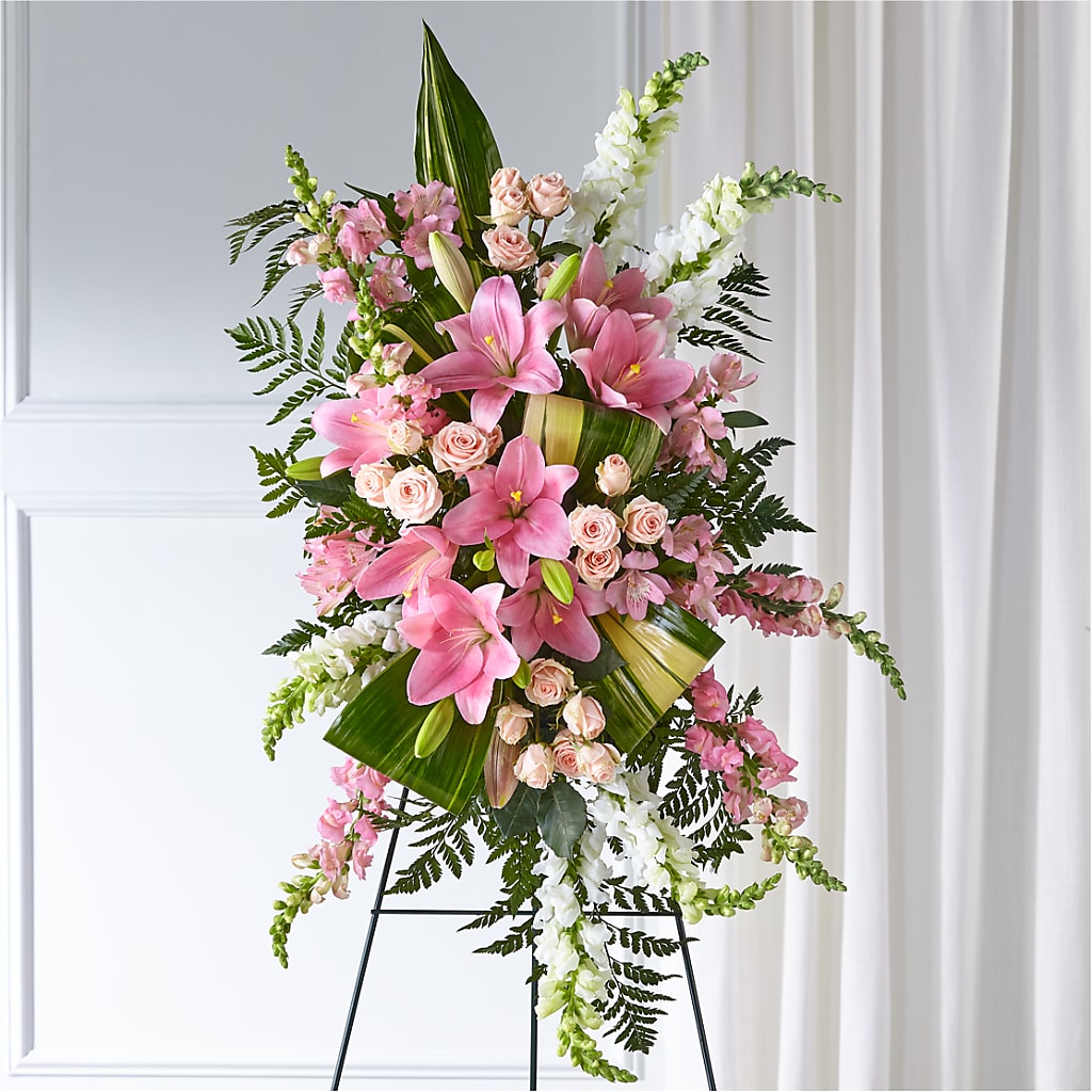 Elegant Embrace Standing Spray – FLOWER'S SAGE, Doral FL