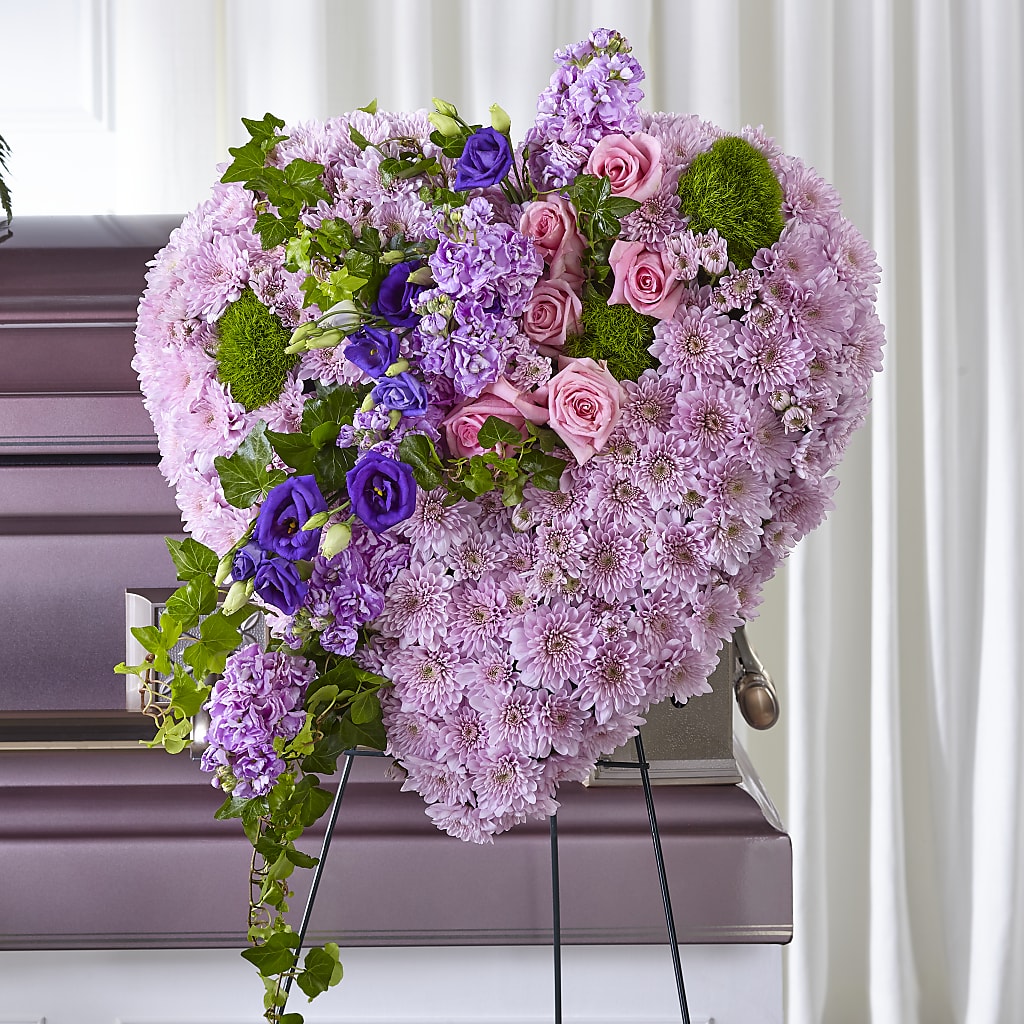 Treasured Love Standing Heart – FLOWER'S SAGE, Doral FL