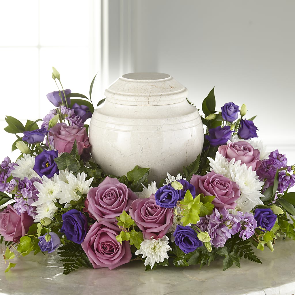 Blooming Sympathy Cremation Adornment – FLOWER'S SAGE, Doral FL