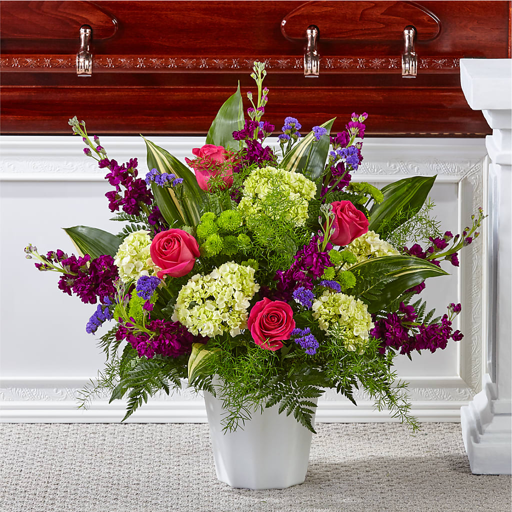 Beautiful Horizons Floor Basket – FLOWER'S SAGE, Doral FL