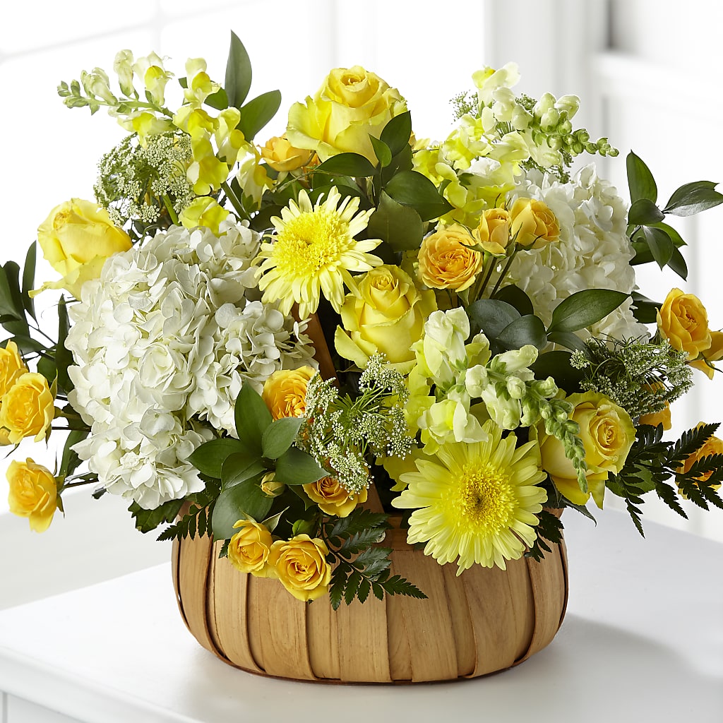 Rustic Remembrance Basket – FLOWER'S SAGE, Doral FL