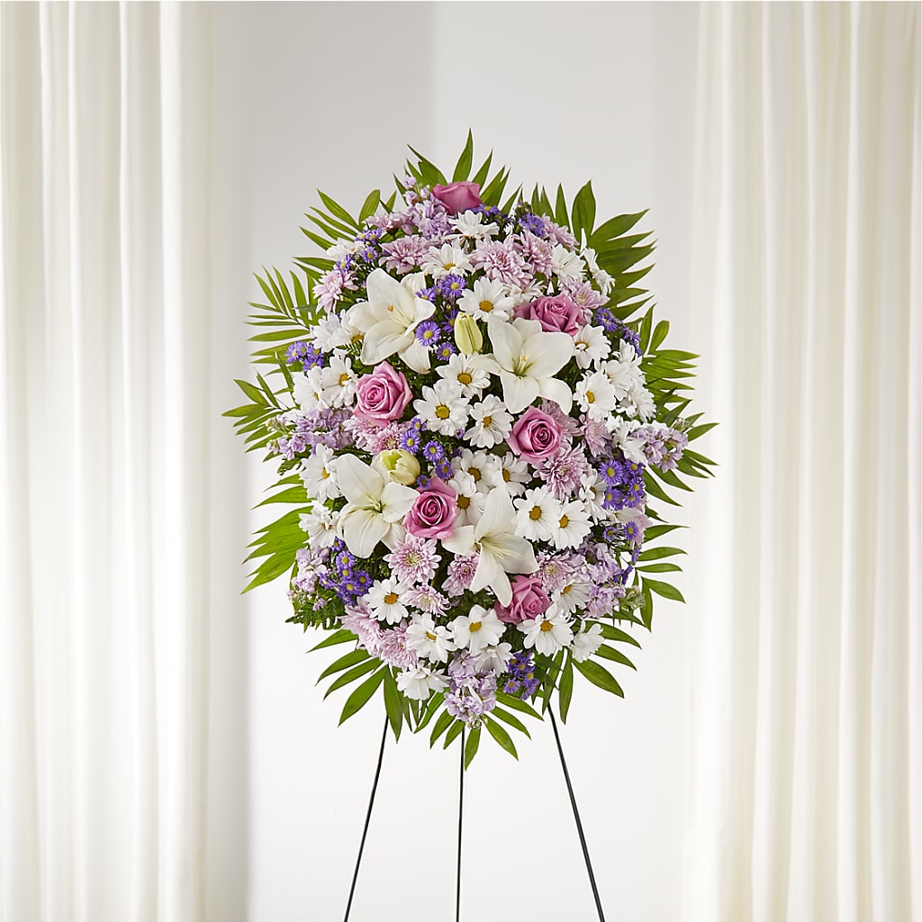 Surrounded by Love Standing Spray – FLOWER'S SAGE, Doral FL