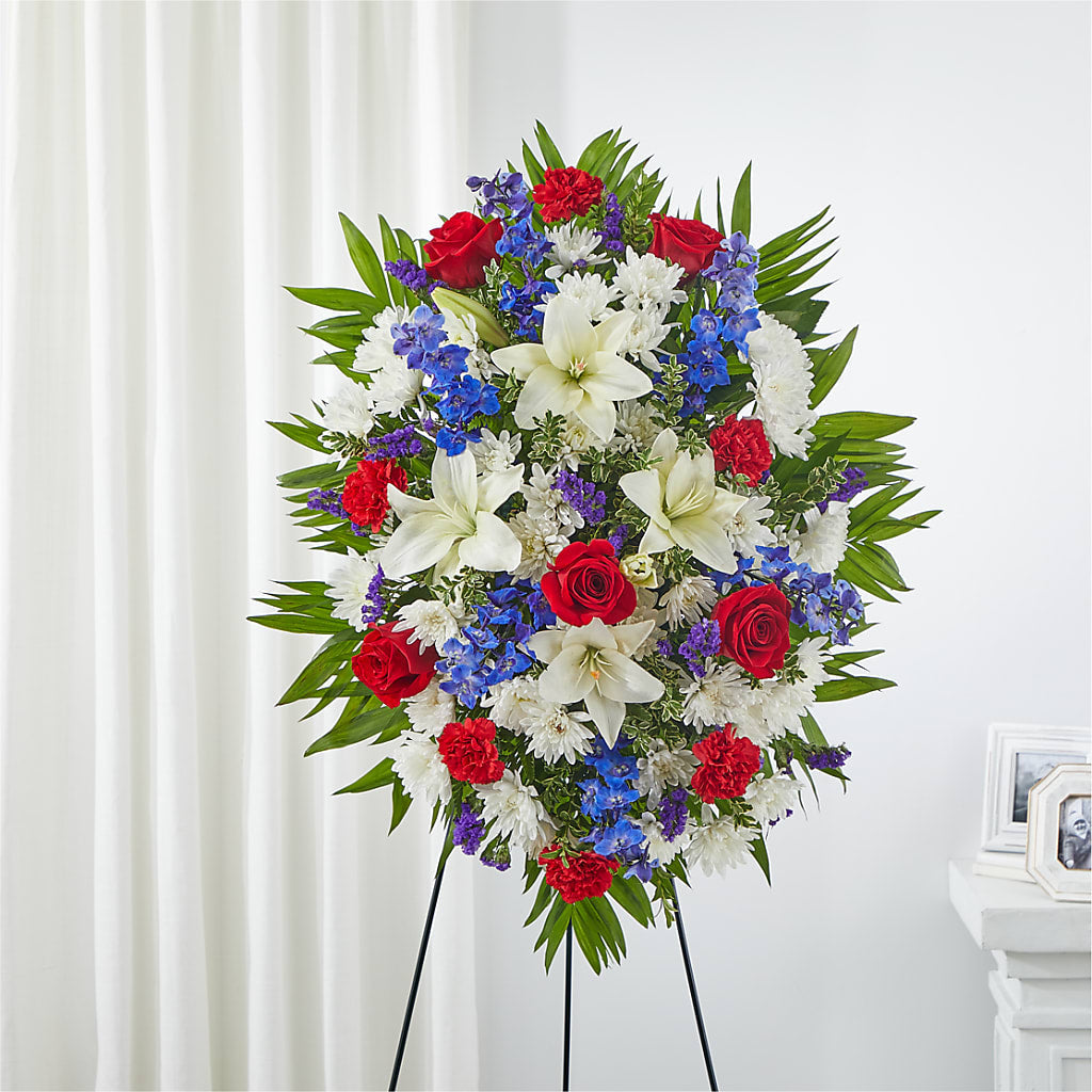 Cherished Service Standing Spray – FLOWER'S SAGE, Doral FL