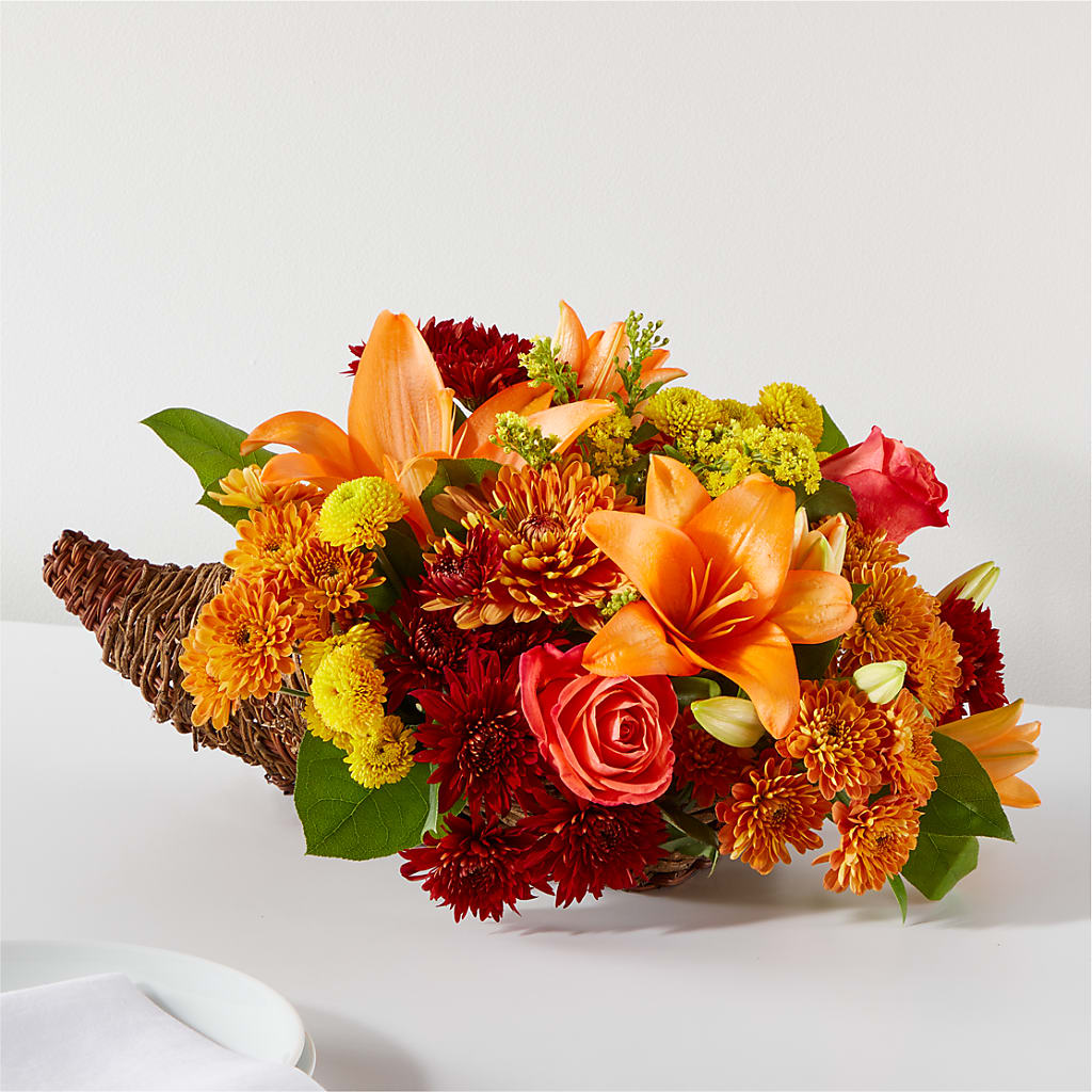 Bouquet of Blessings Cornucopia – FLOWER'S SAGE, Doral FL