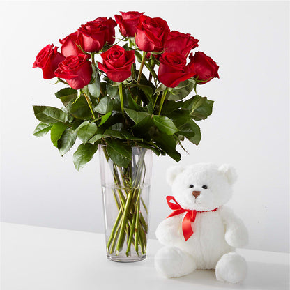 Romantic Long Stem Red Rose Bouquet Bundles – FLOWER'S SAGE, Doral FL