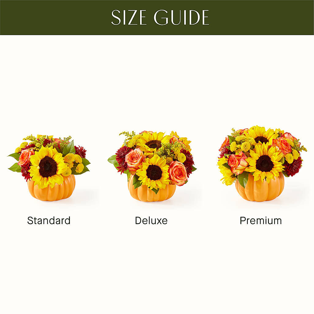 Golden Gourd Pumpkin Bouquet – FLOWER'S SAGE, Doral FL