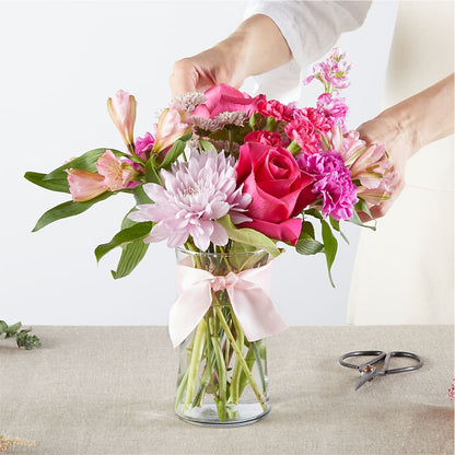 Pink Ribbon - A Florist Original – FLOWER'S SAGE, Doral FL