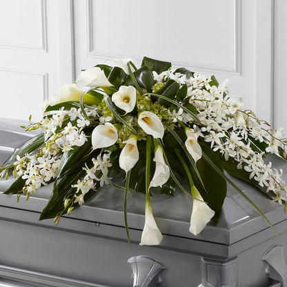 Angel Wings Casket Spray – FLOWER'S SAGE, Doral FL