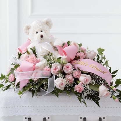 Touch of Sympathy Casket Spray – FLOWER'S SAGE, Doral FL