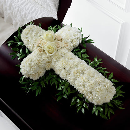 Peaceful Memories Casket Spray (Standard) – FLOWER'S SAGE, Doral FL
