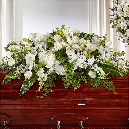 Abundance Casket Spray – FLOWER'S SAGE, Doral FL