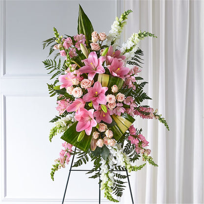 Elegant Embrace Standing Spray – FLOWER'S SAGE, Doral FL