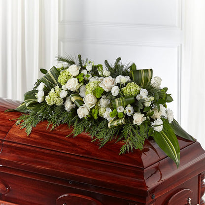Hopeful Gesture Casket Spray – FLOWER'S SAGE, Doral FL
