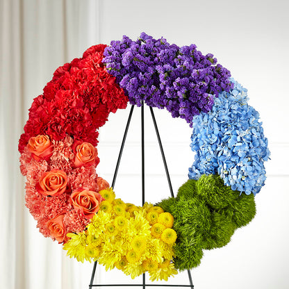 Circle of Love Wreath – FLOWER'S SAGE, Doral FL