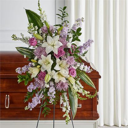 Grateful Hearts Standing Spray – FLOWER'S SAGE, Doral FL