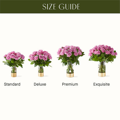 Secret Admirer Lavender Rose Bouquet – FLOWER'S SAGE, Doral FL