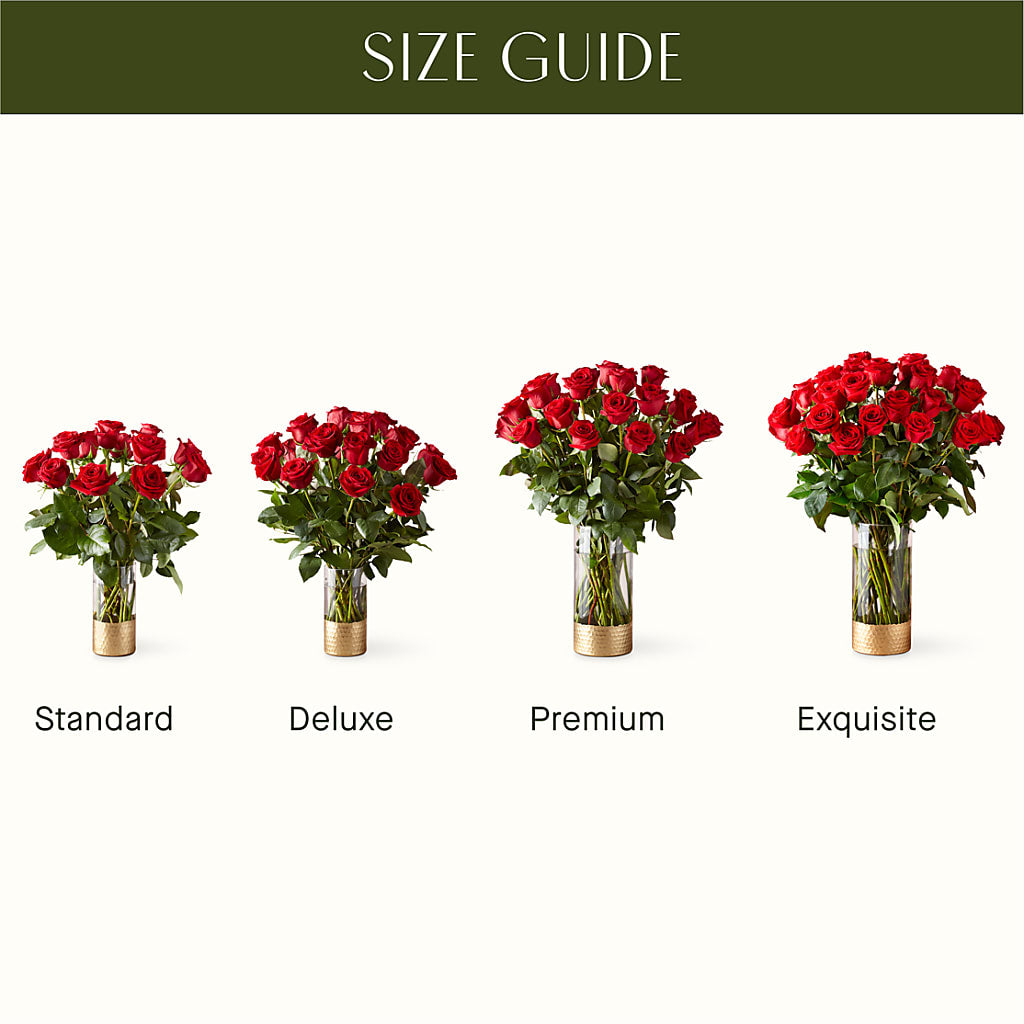 Classic Love Red Rose Bouquet – FLOWER'S SAGE, Doral FL