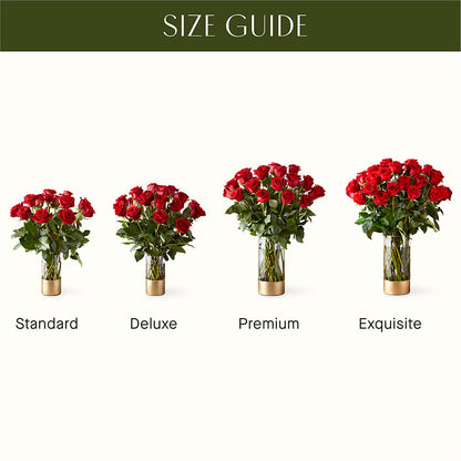 Classic Love Red Rose Bouquet – FLOWER'S SAGE, Doral FL