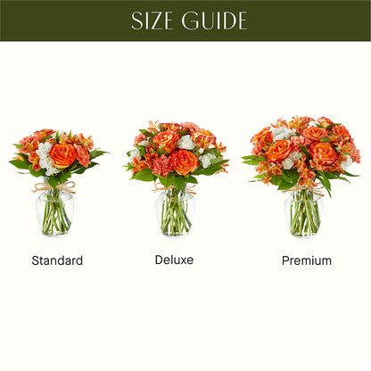 Apricot Glow Bouquet – FLOWER'S SAGE, Doral FL