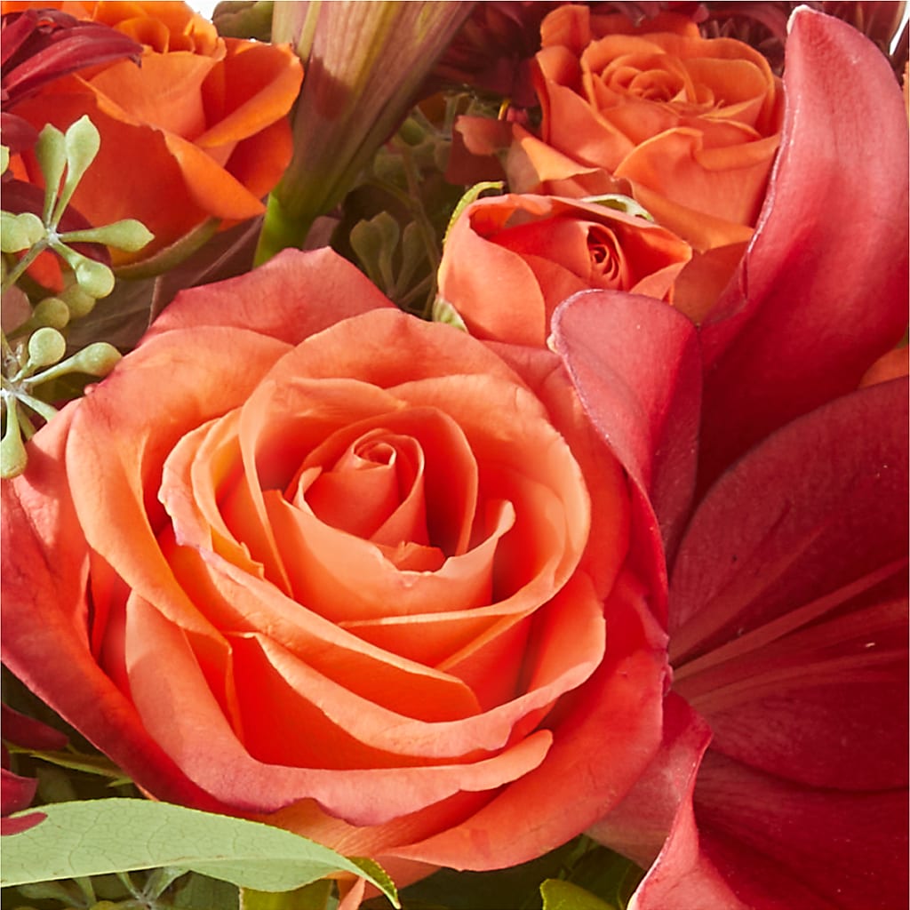 Crimson Leaves Bouquet – FLOWER'S SAGE, Doral FL