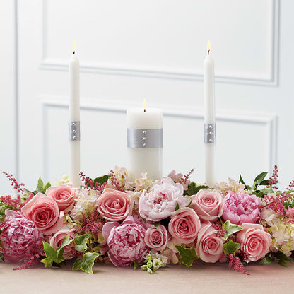 Worldwide Romance Unity Candle Arrangement – FLOWER'S SAGE, Doral FL